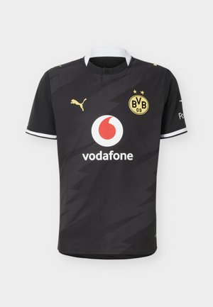 Puma, BVB DORTMUND AWAY AUTHENTIC - Maglia da calcio - black/flat dark gray