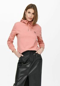 ONLY LOGOPRINT - Hoodie - rosette