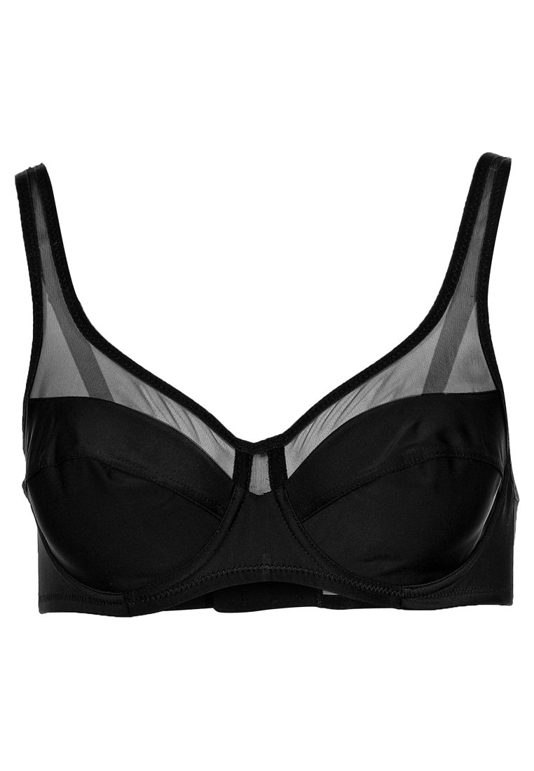DIM GENEROUS CLASSIC UNDERWIRE BRA Biustonosz z fiszbiną noir