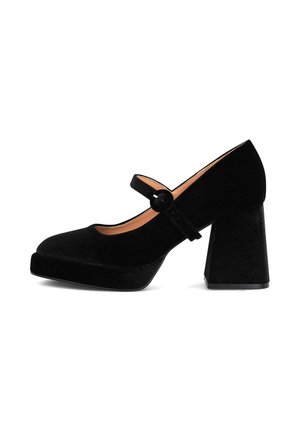 Zapatos altos - black