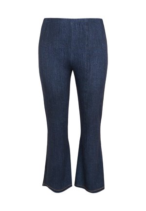YOEK, YOEK DAMEN HOSE FLARE FIT - Flared Jeans - indigo