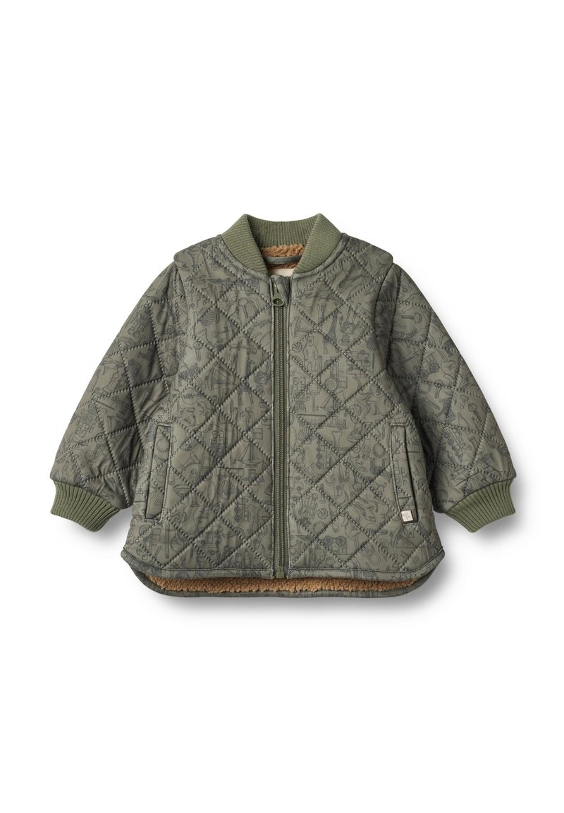 Wheat Bomberjacks blauwgrijs