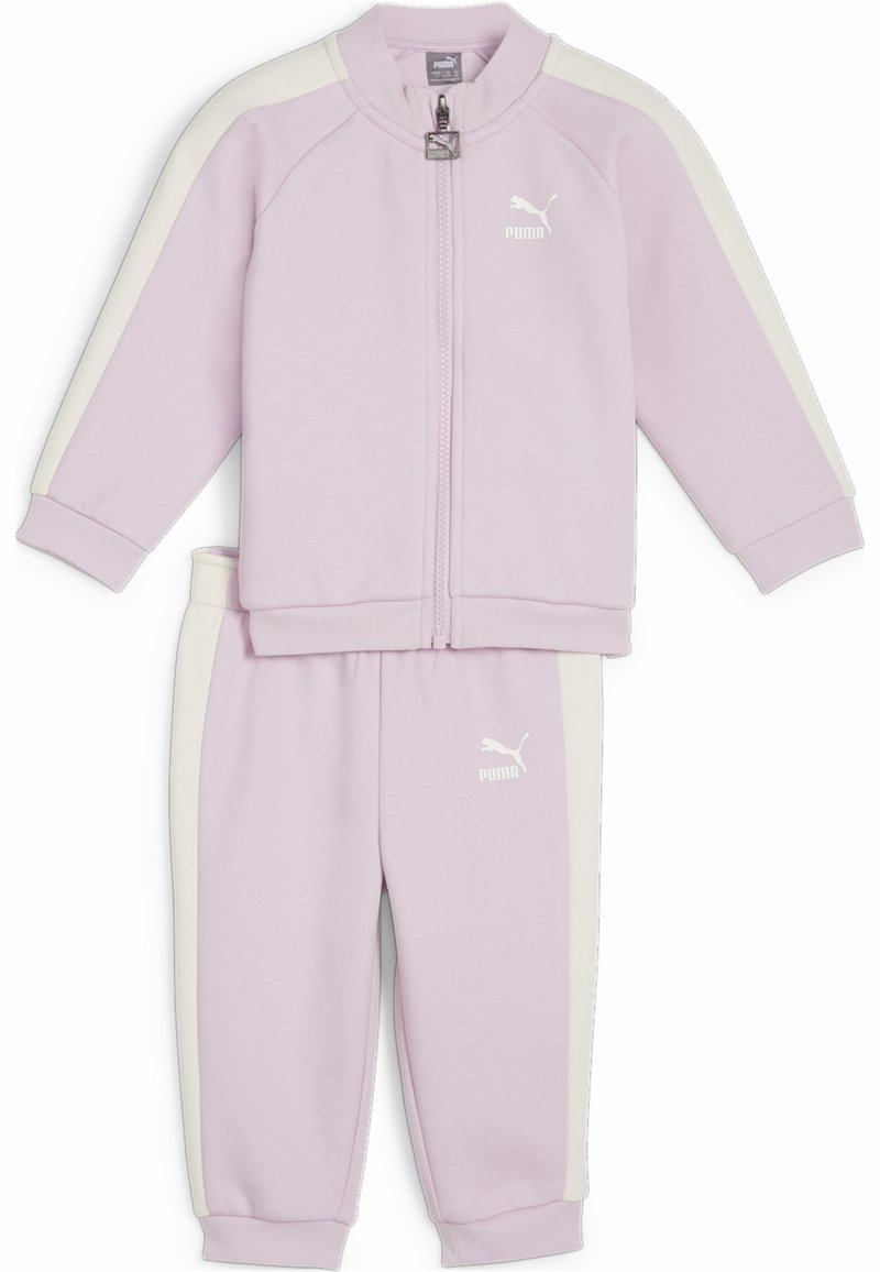 Puma MINICATS T7 ICONIC SET - Tepláková súprava - grape mist