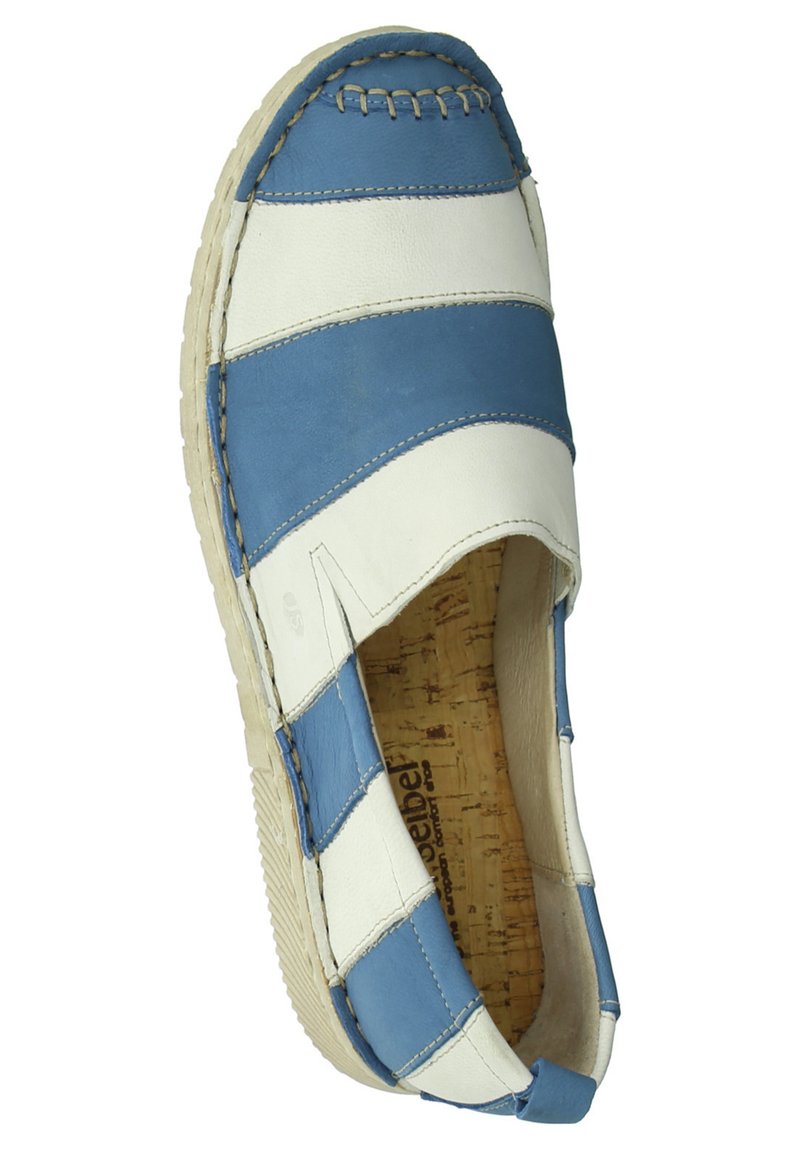 Damen Halbschuhe | Josef Seibel SOFIE Slipper blau-weiß/blau - OV18957 Damen Halbschuhe | Josef Seibel SOFIE Slipper blau-weiß/blau - OV18957