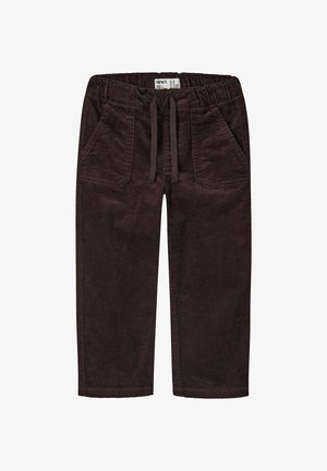 Name it, TROUSERS CORDUROY - Pantalon classique - chocolate plum