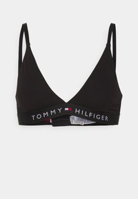 UNLINED  - Triangle bra - black