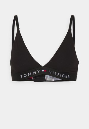 Tommy Hilfiger UNLINED TRIANGLE - Triangle bra - black