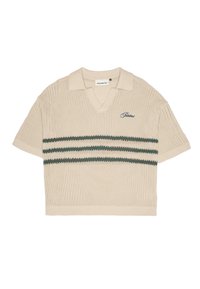 RESORT KNITTED  - Poloshirts - cream green