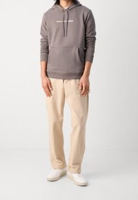 Marc O'Polo DENIM Felpa con cappuccio - light brown