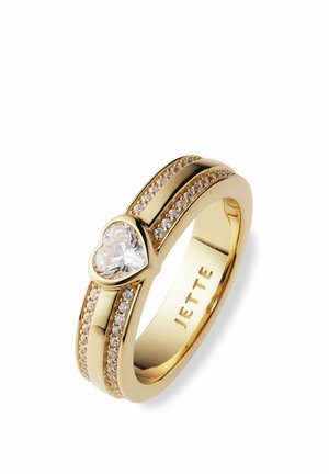 Ring - gelbgold-coloured