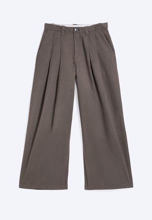 Weekday, OTIS TROUSERS - Bukser - mole dark