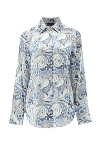 van Laack Camicia - grey white blue