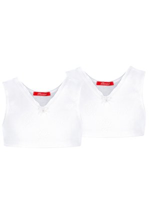 TWO PACK SPORT BASIC POINTELLE ROSE - Bustier - white