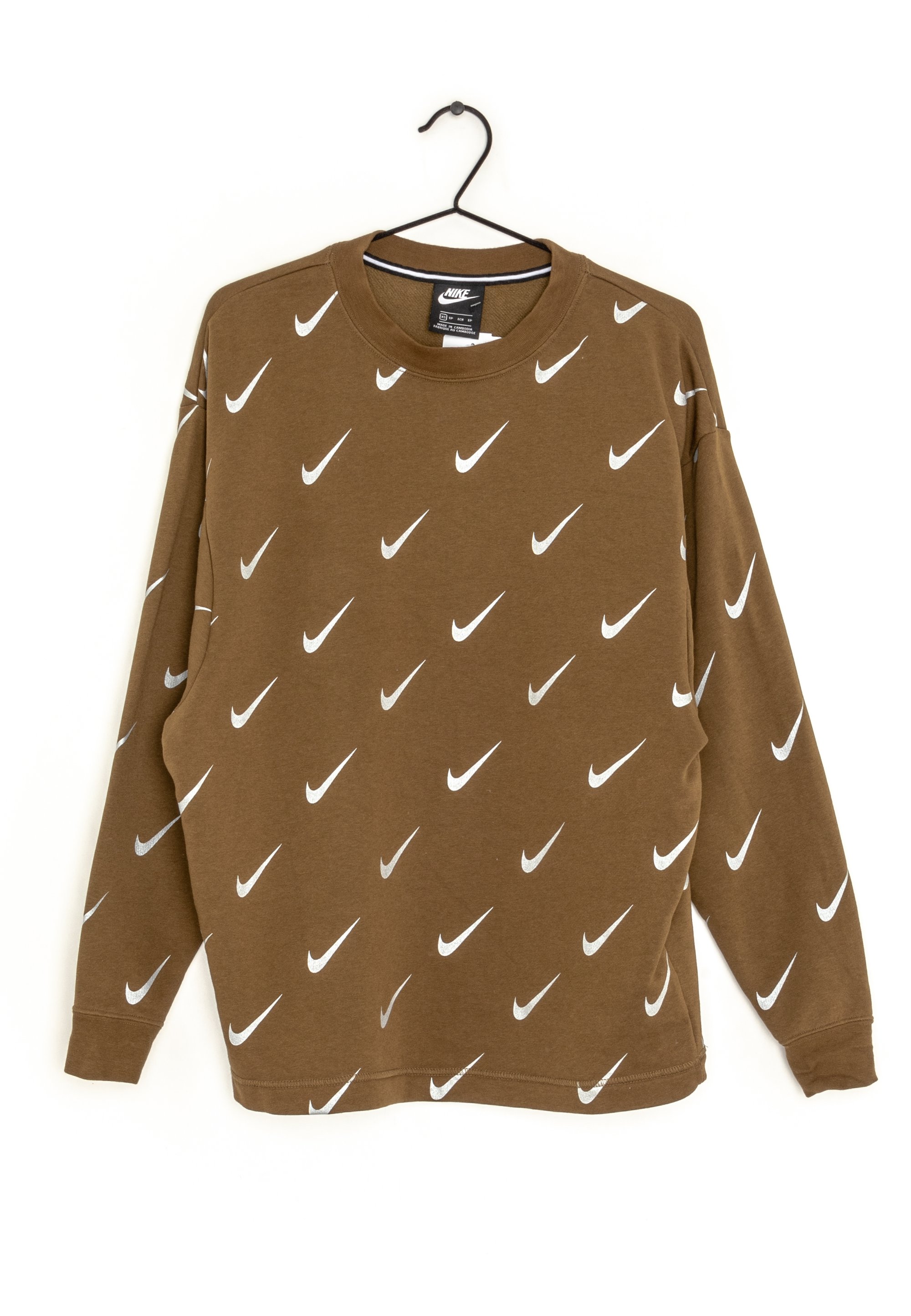 Nike Sportswear Sweatshirt brown (Pre-owned)