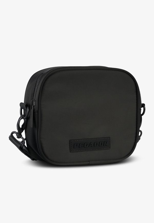 LOGO PATCH SHOULDER STRAP BAG UNISEX - Cross body bag - anthracite3