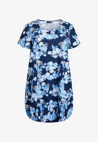 Pasirinkta, navy b w flower