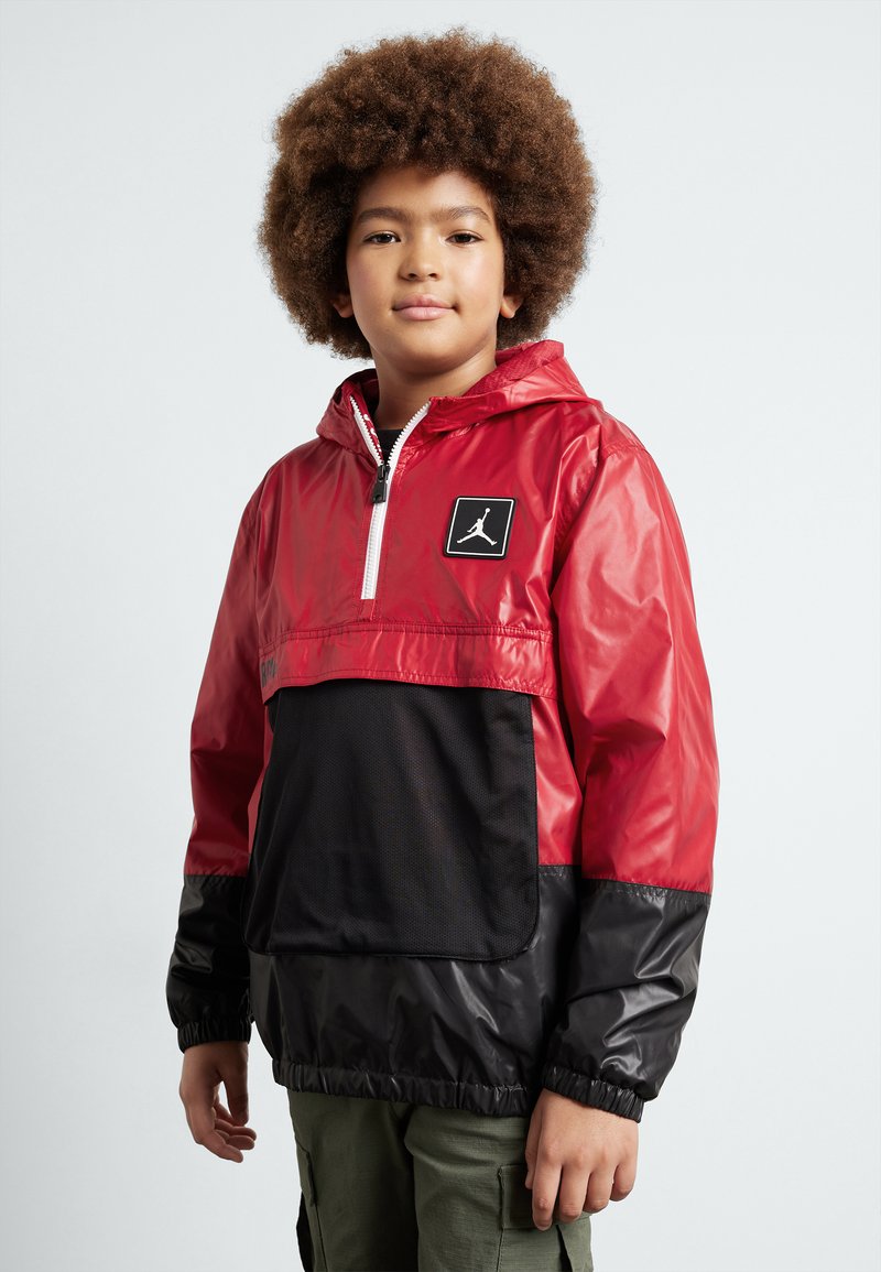 Jordan HALF ZIP Windbreaker gym red/rot Zalando.de