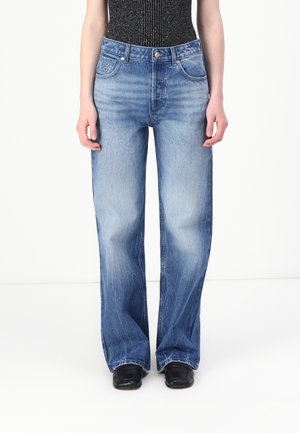 Wide leg - medium blue