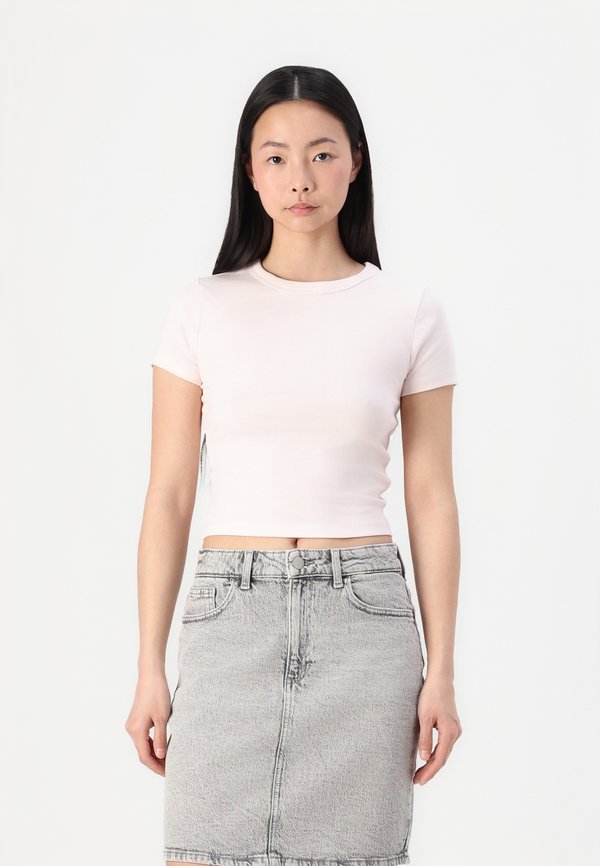 BASIC TIGHT - Basic T-shirt - shrinking violet