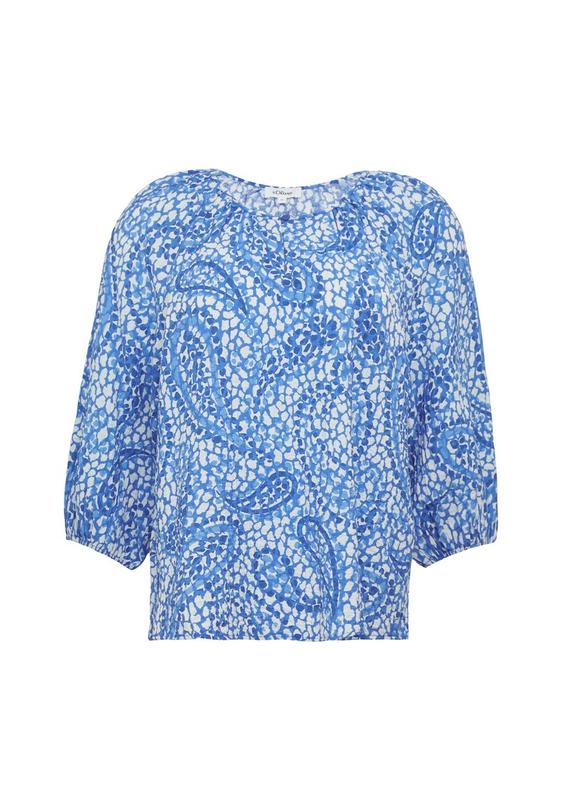s.Oliver Blouse blauw s.Oliver Blouse blauw