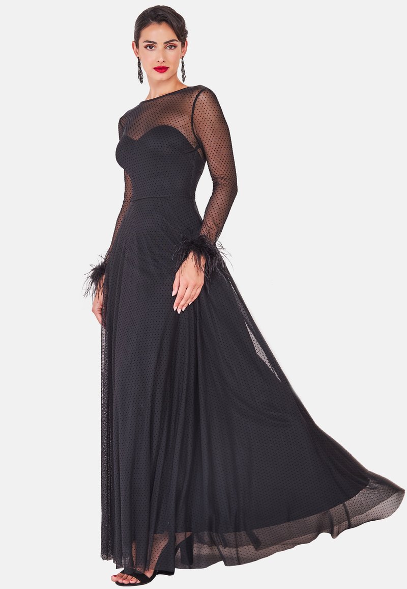 Pavlina Dobby Dress Black