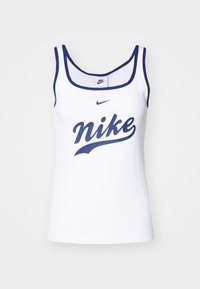 TANK - Top - white/midnight navy