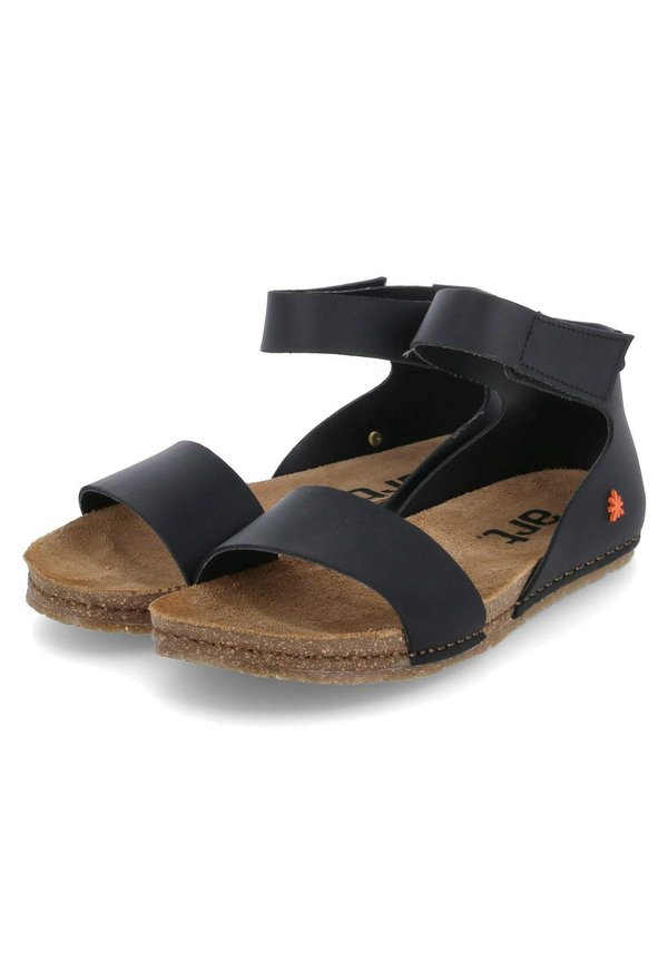CRETA - Riemensandalette - schwarz