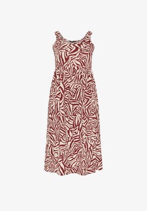 Yours Clothing, PLUS SIZE MAXI DRESSES. - Hverdagskjole - burgundy