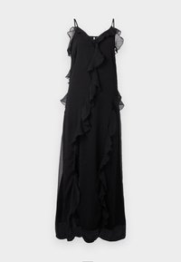 ONLMIRIAM LIFE FRILL LONG DRESS - Maxikleid - black