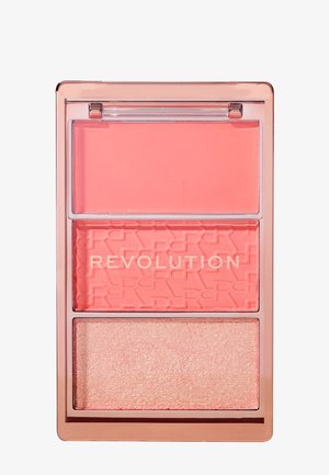REVOLUTION BLUSH ICON PALETTE AUTHENTIC PEACH - Phard - peach