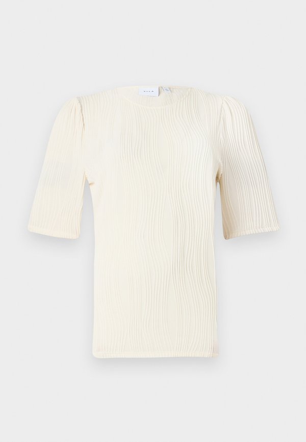 VINIRA O NECK PUFF - Basic T-shirt - birch3