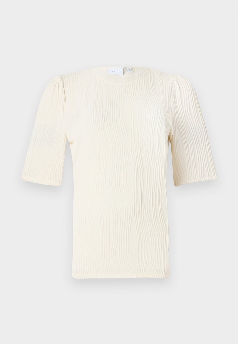 Vila T-shirt basic crème Vila T-shirt basic crème