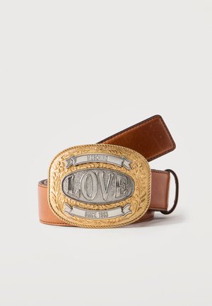 MOSCHINO NUAGE - Ζώνη - cuoio