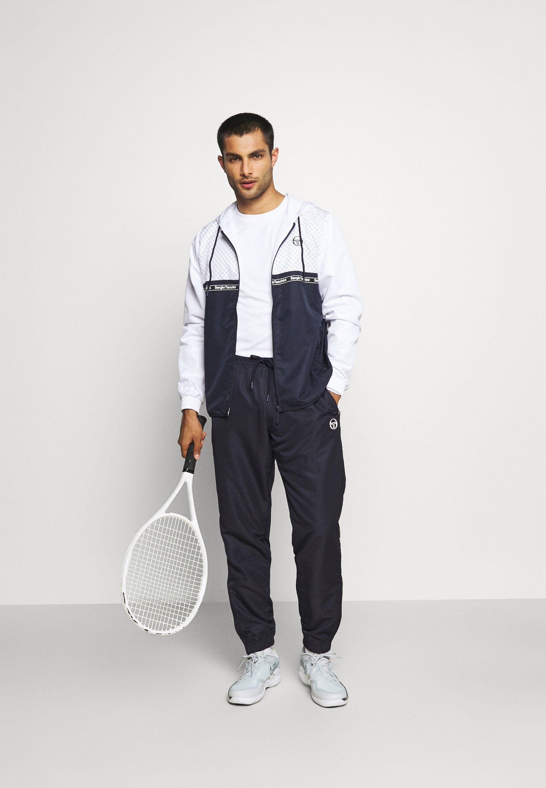 Sergio Tacchini NAPIER TRACKSUIT - Tuta - navy/white/blu scuro - Zalando.it