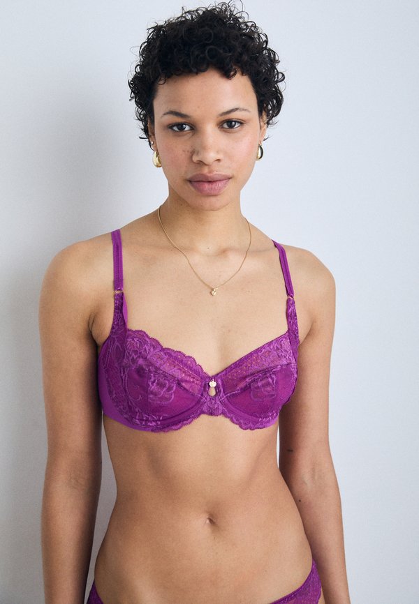 WILD PEONY - Underwired bra - purple