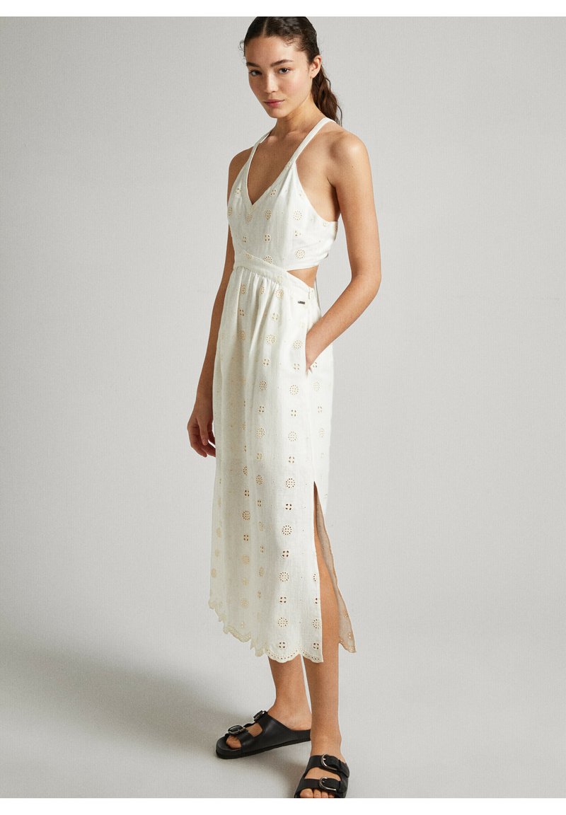 Pepe Jeans - GISELA - Robe de jour - mousse white, Agrandir