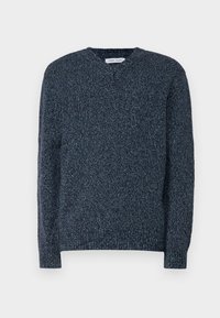 SAMEHDI V NECK - Pullover - dark blue