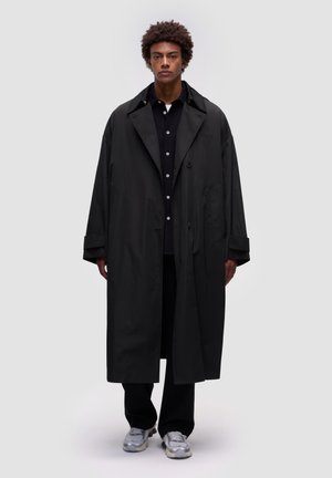 SANDERS - Wintermantel - black