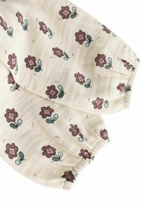 Next WIDE LEG SET - REGULAR FIT - Tygbyxor - ecru pink floral