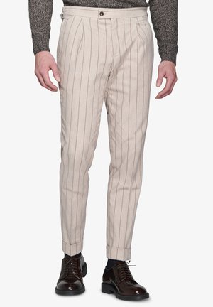 Chino - beige pinstripe