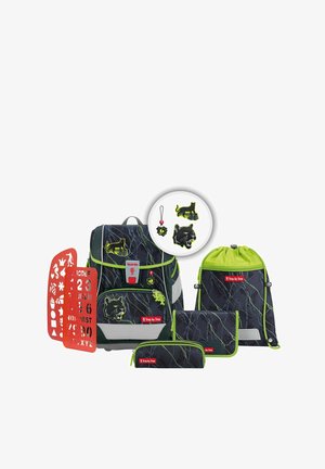 2IN1 PLUS SET 6-TEILIG - Schulranzen Set - danger cat chiko