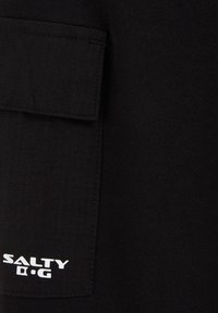 WE Fashion SALTY DOG - Cargo hlače - black