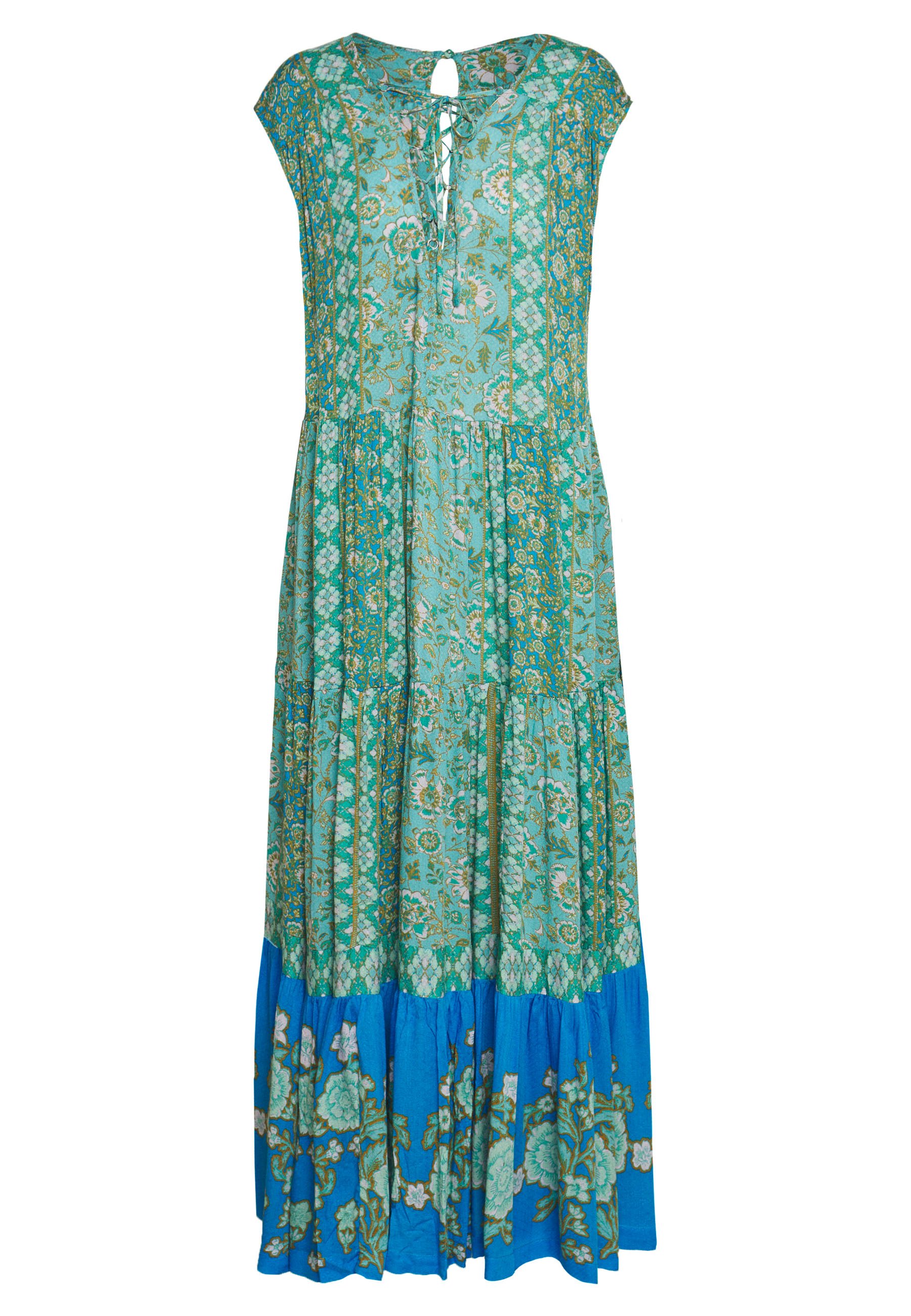 Free People Hanalei Bay Dress Maxi Dress Petrol Teal Zalando Co Uk