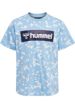 CARTER  - T-shirt med print - airy blue