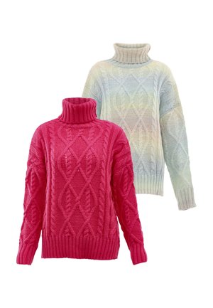 Mo, 2-PACK - Pullover - blau mint fuchsia