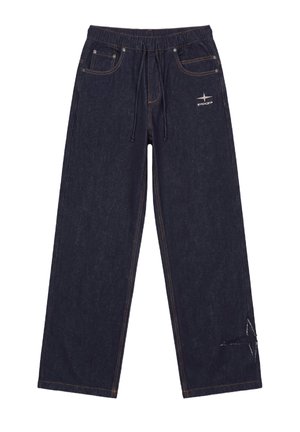 Project X Paris, PANTALON EN DENIM SNOW - Vaqueros baggy - bleu