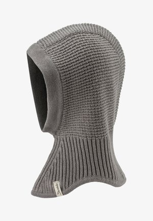Sterntaler GOTS STRICKMÜTZE ÜBERZIEHBAR - Mütze - dunkelgrau