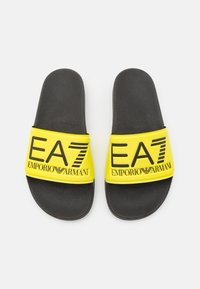 EA7 Emporio Armani UNISEX - Badesandaler - yellow fluo/black