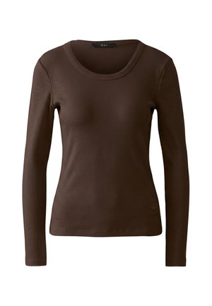 Oui, LANGARMSHIRT - Long sleeved top - mulch
