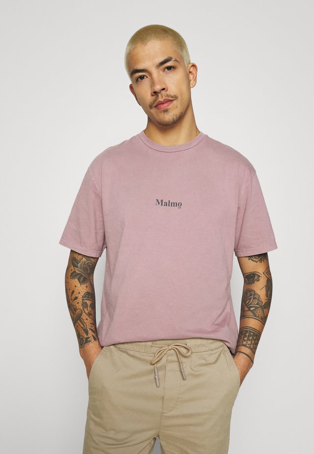 MALMO PRINT TEE - T-shirt print - lilac
